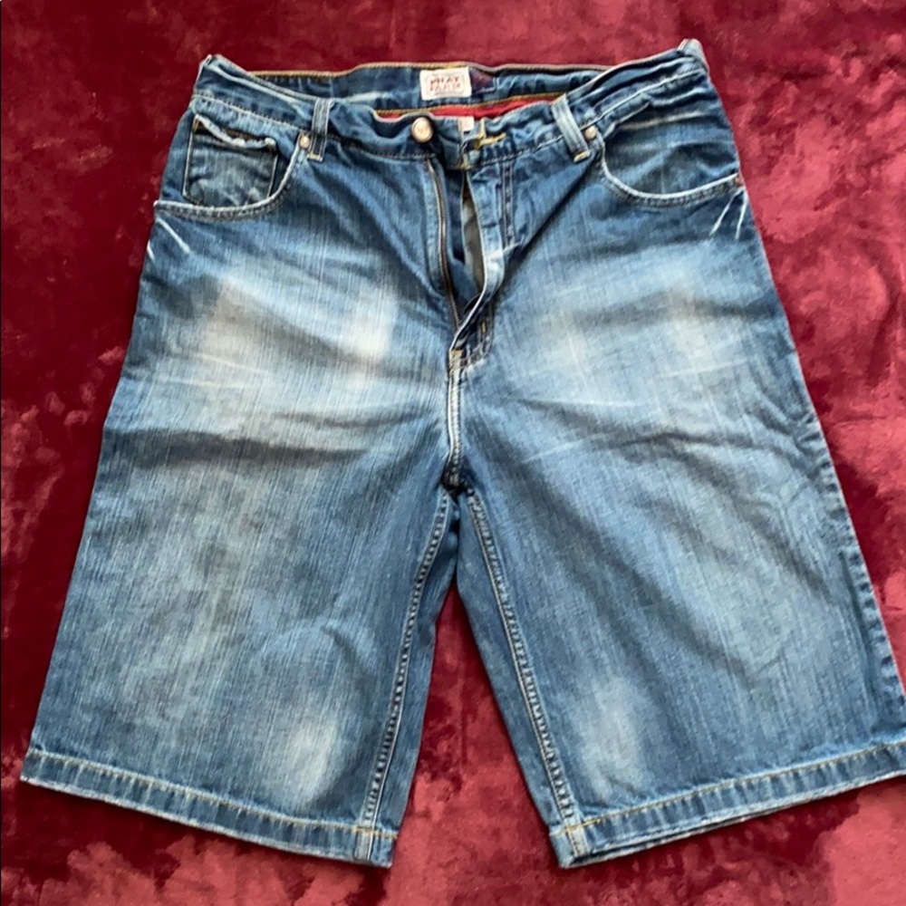 Phat Farm Mens Jean Shorts Waist 32